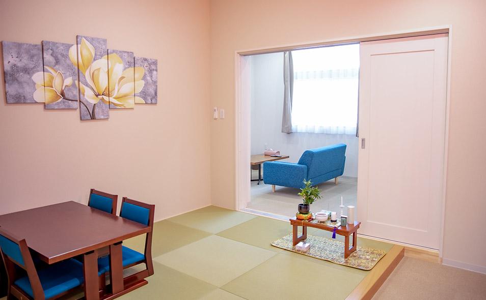 家族葬のトワーズ® 豊川小坂井の親族控室