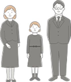 葬儀のみを1日で行う 会装目安人数