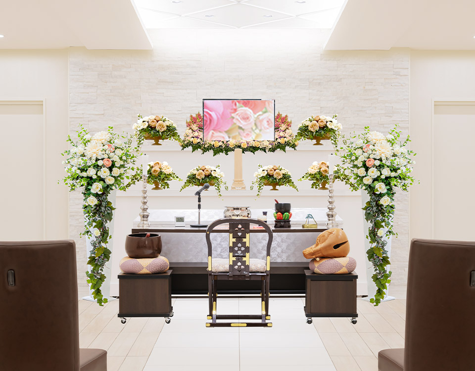 静岡・愛知の葬儀・お葬式なら家族葬のトワーズ® 家族葬のトワーズ 一般葬プラン 税込616,000円 イメージ画像