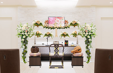 静岡・愛知の葬儀・お葬式なら家族葬のトワーズ® 家族葬のトワーズ 一般葬プラン 税込616,000円 イメージ画像