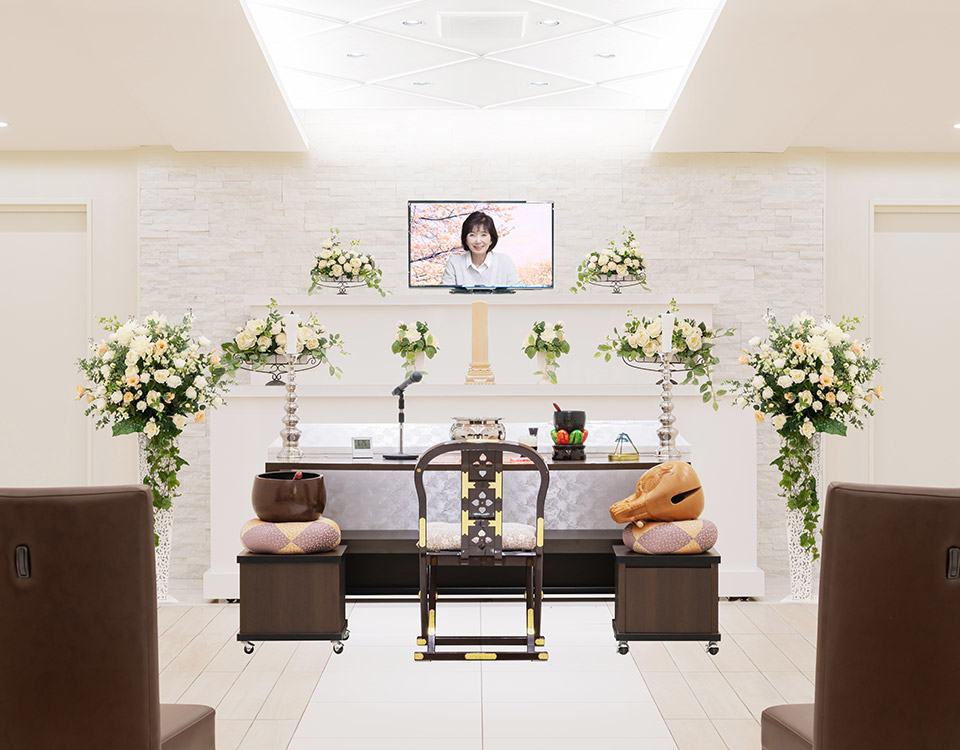 静岡・愛知の葬儀・お葬式なら家族葬のトワーズ® 家族葬のトワーズ 家族葬プラン 税込330,000円 イメージ画像